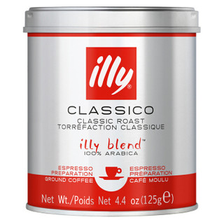 illy  意利 浓缩咖啡粉 125g *3件