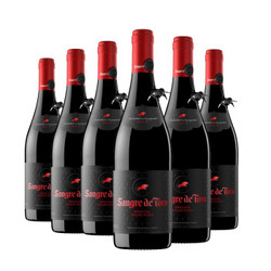 桃乐丝（Torres）公牛血优选干红葡萄酒 750ml*6 整箱装 西班牙进口红酒