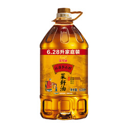 金龙鱼 外婆乡小榨菜籽油 6.28L *3件