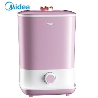 美的（Midea）婴儿奶瓶消毒器消毒锅 宝宝蒸汽消毒机带烘干 9.5L大容量消毒柜  小紫悦机械款MI-MYXE103