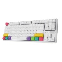 AJAZZ 黑爵 K870T 双模机械键盘 87键 4轴可选（茶/红/青/黑）
