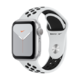 Apple Watch Series 5智能手表（Nike GPS款 40毫米 银色铝金属表壳 白金配黑色运动表带 MX3R2CH/A)