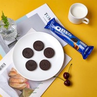 亿滋印尼原装进口奥利奥(OREO) 夹心饼干 花生巧克力味 包装133g *2件