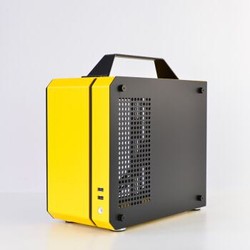 C26-声波 便携式ITX/MATX多功能电脑机箱 黄色