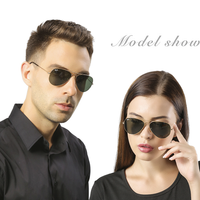 Ray-Ban 雷朋 飞行员系列墨镜 RB3025 112/85 金色镜框棕色镜片 55cm