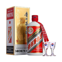 苏宁SUPER会员：MOUTAI 茅台 飞天 53度 酱香型白酒 500ml