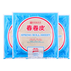 南翔春卷皮600g 75张中华老字号早茶点心早餐食材春卷原料油炸 10件多少钱 什么值得买