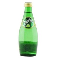 perrier 巴黎水 天然有气矿泉水 青柠味 330ml