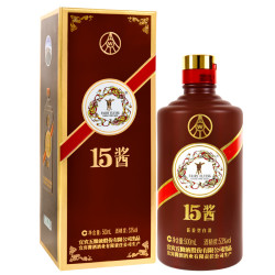 WULIANGYE 五粮液 15酱(限量版)酱香型白酒 53度 500ml