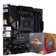 华硕 TUF GAMING B450M-PRO S重炮手主板+AMD 锐龙5 3600X CPU处理器 板U套装 CPU主板套装