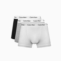 88VIP：Calvin Klein 卡尔文·克莱 男士纯棉平角内裤 3条装