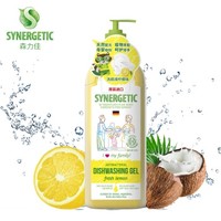 最后4小时、88VIP：SYNERGETIC 森力佳 柠檬果蔬餐具洗洁精 1000ml *4件