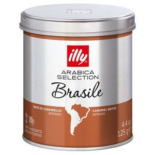 有券的上：illy/意利 精选系列 巴西咖啡粉 125g *3件