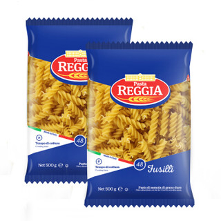 意大利进口 瑞杰（Reggia）螺丝面48#螺丝意大利面组合 500g*2袋装 *5件