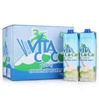 限地区：Vita Coco 唯他可可 椰子水 NFC果汁 1L*12瓶 *2件