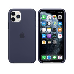 Apple iPhone 11 Pro 硅胶套 午夜蓝