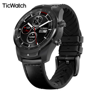 出门问问 TicWatch Pro 智能手表 蓝牙版 幻影黑