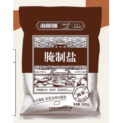 HAIWAN 海湾 不加碘腌制盐 500g*5袋