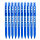 晨光(M&G)文具0.5mm蓝色中性笔 热可擦子弹头签字笔 水笔 10支/盒AKP61119 *5件