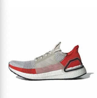 adidas 阿迪达斯 UltraBOOST 19 男士跑鞋 F35245 灰/红/黑