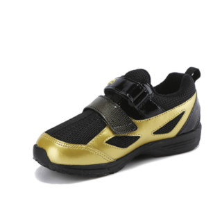 ASICS 亚瑟士 TOPSPEED系列 儿童休闲运动鞋 1144A020-001 黑金色