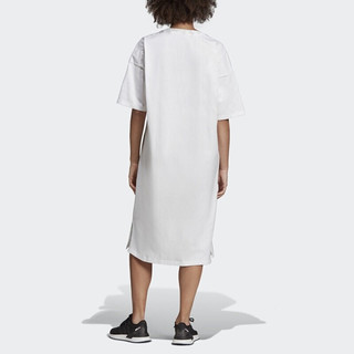 adidas Originals TREFOIL DRESS 女士连衣裙 FL0051 白色