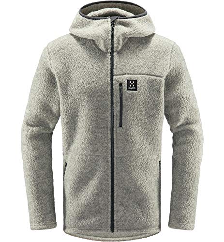 HAGLOFS 火柴棍 Pile Hood Men 男士抓绒衣 602771 灰色 S