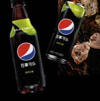 88VIP：pepsi 百事 可乐无糖青柠味汽水碳酸饮料 500ml*12瓶*3件+