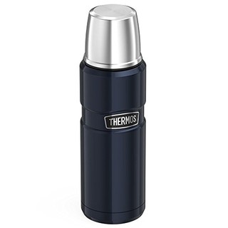 THERMOS 膳魔师 SK2000MBTRI4 Stainless King不锈钢真空保温杯 500ml 午夜蓝