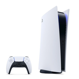SONY 索尼 PlayStation 5系列 PS5 数字版 日版 游戏机 白色