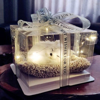 生日礼物女生闺蜜少女心送女友实用特别走心浪漫创意圣诞节 小狐狸礼盒