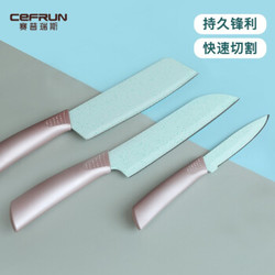 赛普瑞斯（CEFRUN）婴儿辅食刀具套装 如玉系列刀具三件套