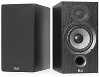 中亚prime会员：ELAC Debut 2.0 B6.2 无源书架扬声器,黑色(一对)