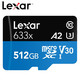 Lexar 雷克沙 LSDMI512BBAP633A TF存储卡  512GB
