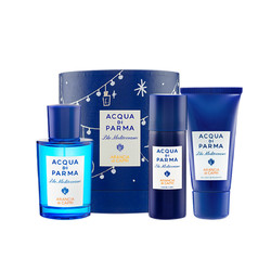 ACQUA DI PARMA 帕尔玛之水 2020年圣诞限定套装（香水75ml+沐浴露40ml+身体乳50ml） *2件