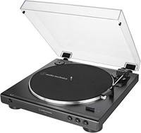 Audio-Technica 铁三角 AT-LP60X-BK 全自动黑胶LP唱片机LP 黑色