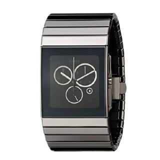 商品rado 雷达 ceramica整体陶瓷系列 r21824152 男士石英手表 35mm