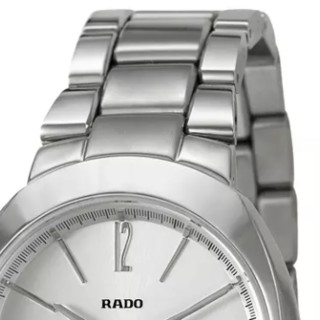 RADO 雷达 D-STAR帝星系列 R15513103 男士机械手表 38mm 银盘 银色不锈钢表带 圆形