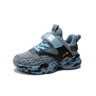 贵人鸟儿童网面休闲运动鞋966天蓝36内长23