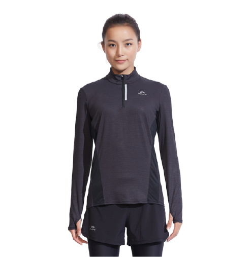 decathlon迪卡侬kalenji女子加绒跑步服