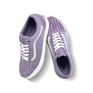 VANS 范斯 经典系列 Old Skool Anderson Paak联名款 中性运动帆布鞋 VN0A4U3B2TA 紫色