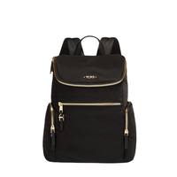 TUMI 途明 Voyageur系列女士尼龙拉链防泼水双肩包0196324D 黑色中号