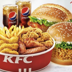 kfc肯德基wow双堡套餐兑换券单次券