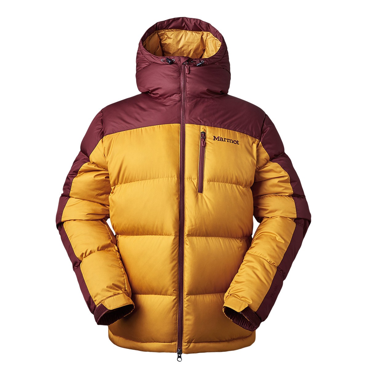 marmot 土拨鼠 v730677854 男士连帽羽绒服