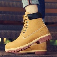 Timberland 添柏岚 10061 男款马丁大黄靴