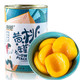 源尔康(YUAN ER KANG) 新鲜糖水黄桃罐头 对开速食水果425克x1罐 方便速食水果罐头 *6件