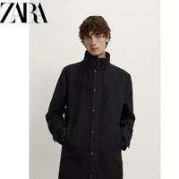 ZARA 08288450800 冬季立领呢大衣外套