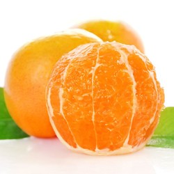 薯家上品 湖南麻阳冰糖橙带箱10斤小果 （净重9~9.5斤） 果径约50~55mm 当季新鲜香甜橙子