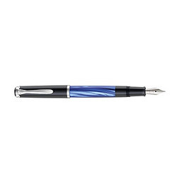 Pelikan 百利金 M205蓝色杆钢笔（F尖）