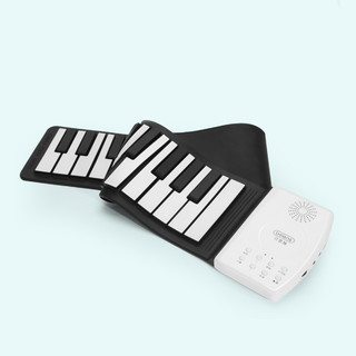 贝恩施 便携式手卷钢琴儿童玩具 音乐启蒙电子琴